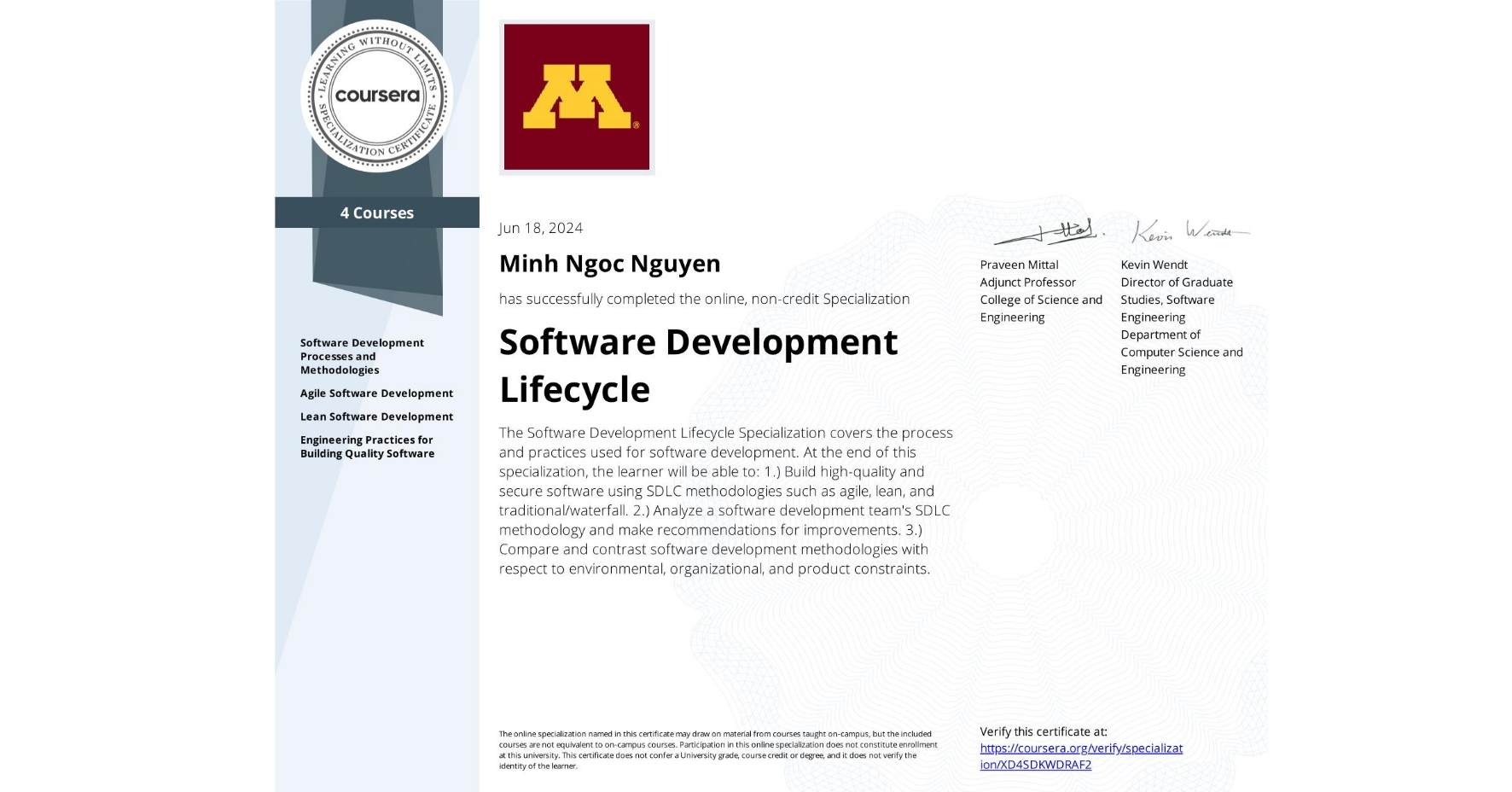 Software Development Lifecycle